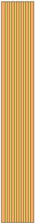 Immagine raffigurante il fusto per lesena prodotta da 3b srl mod  FST-001