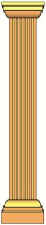 Immagine raffigurante la lesena prodotta da 3b srl tipo LES-01
