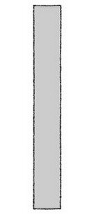 Fugura raffigurante le sezione relativa alla bugna-romana prefabbricata  mod ANGOLI-VIVI BR-01 della 3b srl